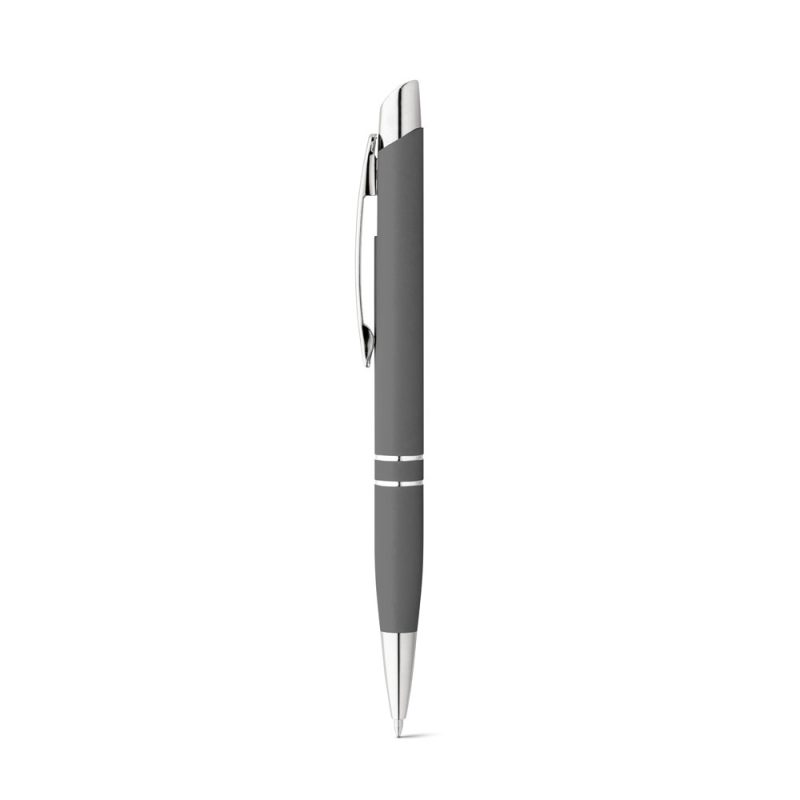 11102. Aluminium ball pen with clip - Image 3