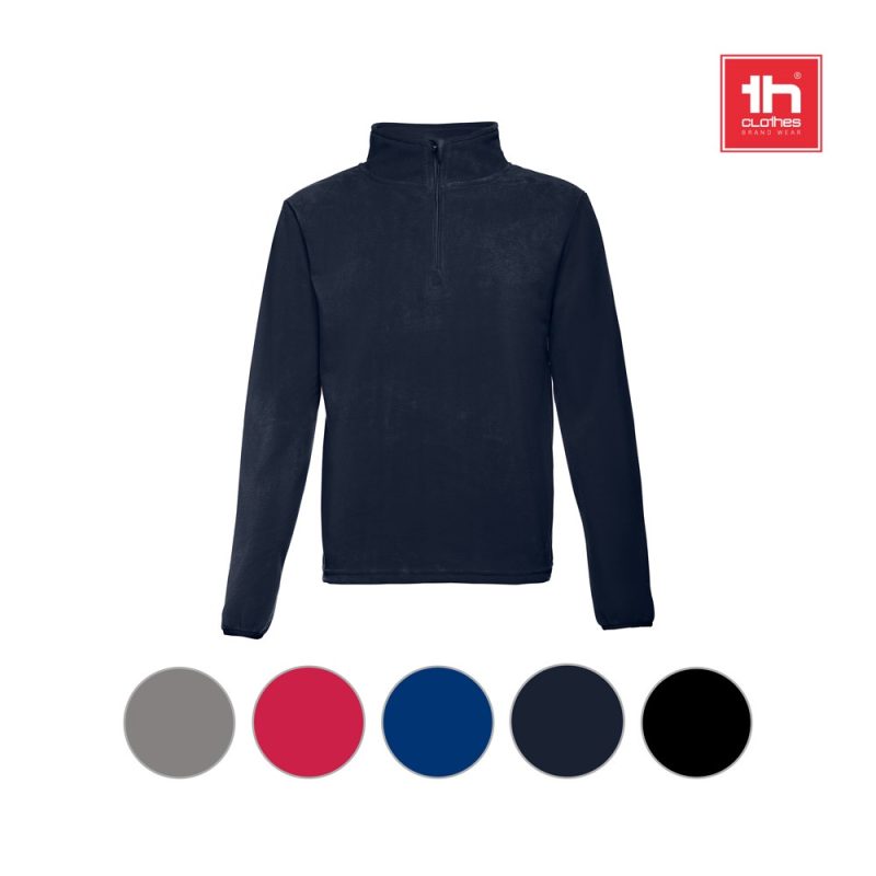 Navy blue fleece jumper in five colours