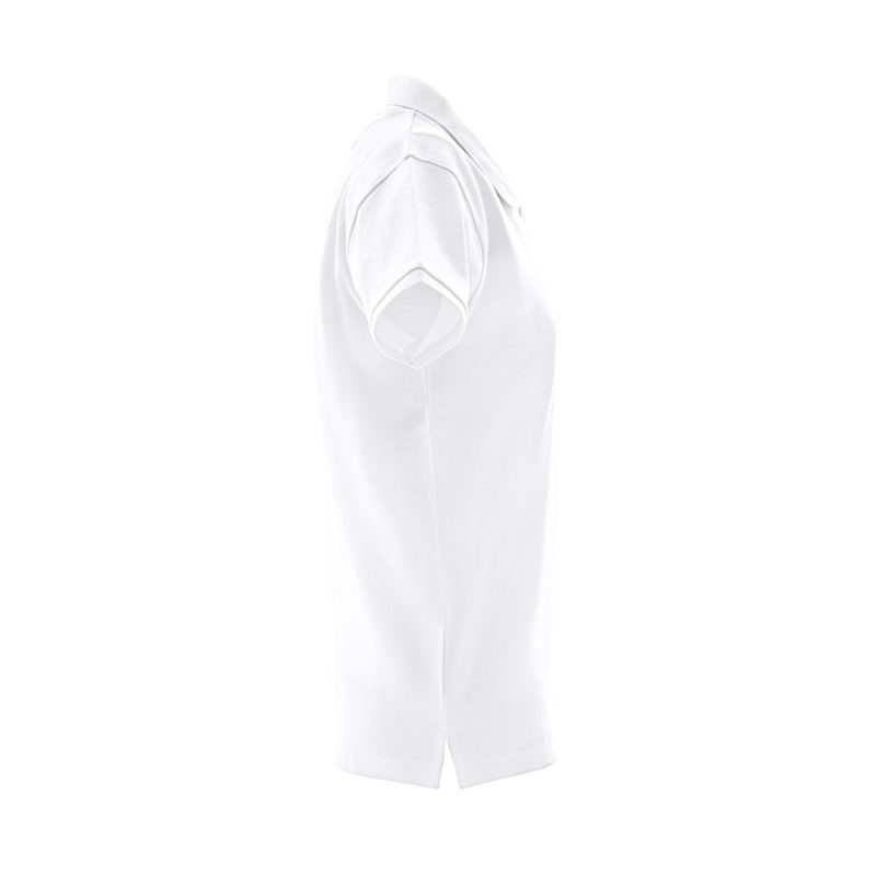 Side view of plain white shirt
