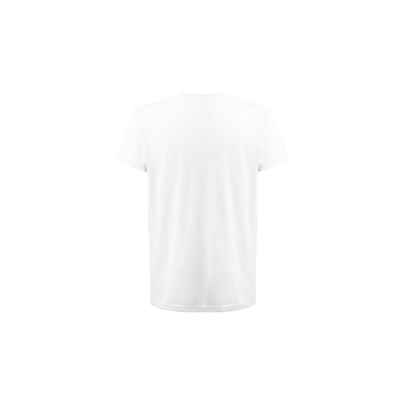 Plain white T-shirt, back view