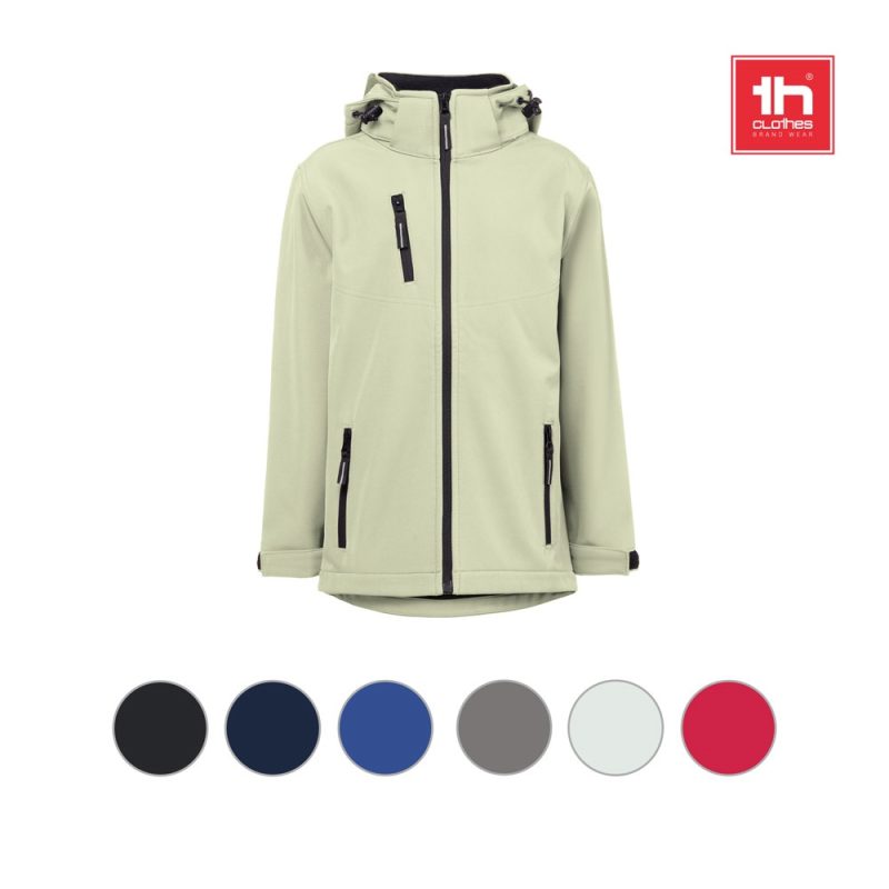 Softshell jacket with multiple colour options.