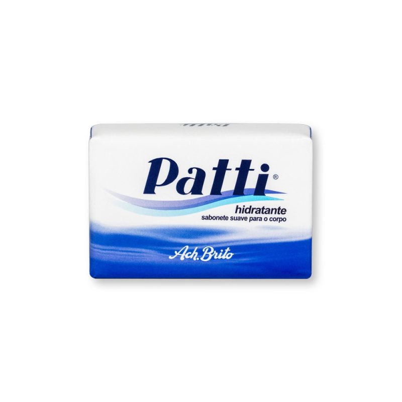 Patti moisturising soap packaging