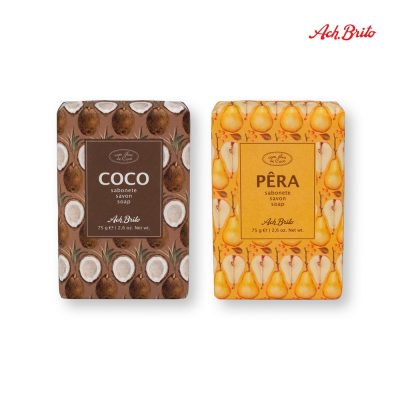 Ach. Brito coconut and pear soap bars