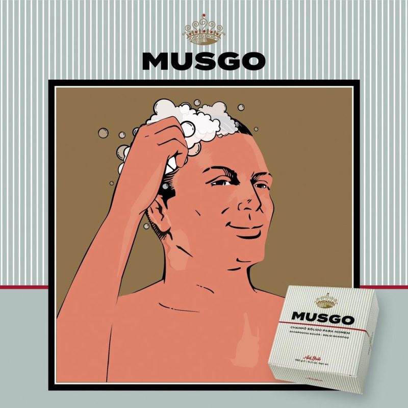MUSGO II. Men's fragrance shampoo (150g) - Image 2