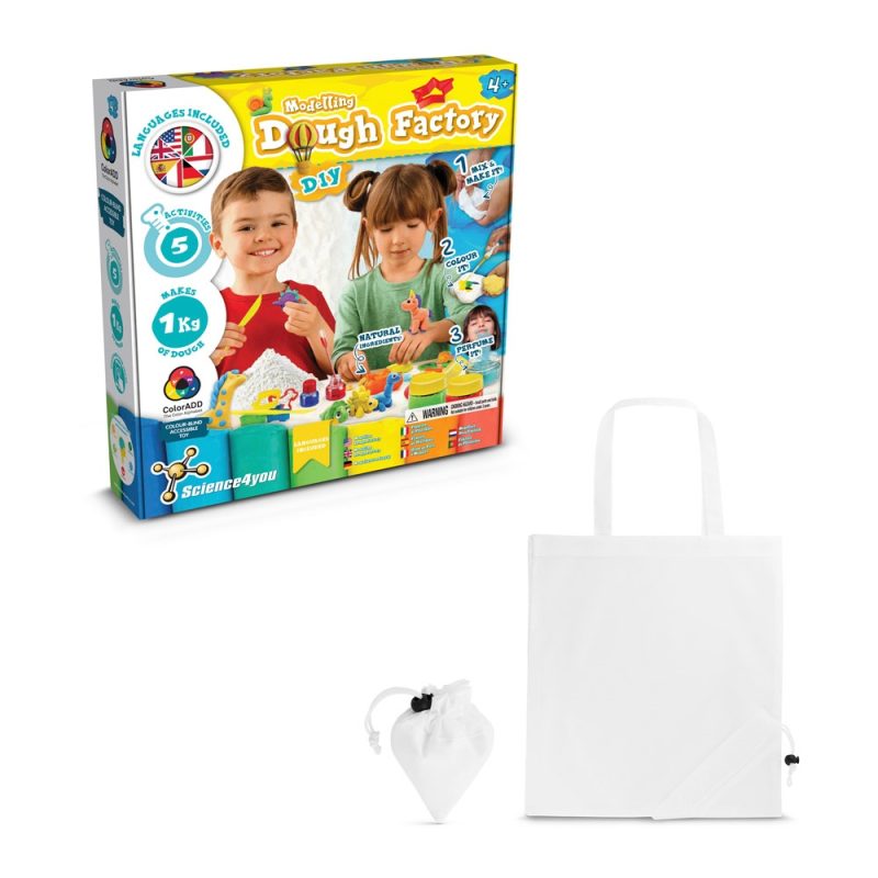 Children's modelling dough, play kit for creativity.