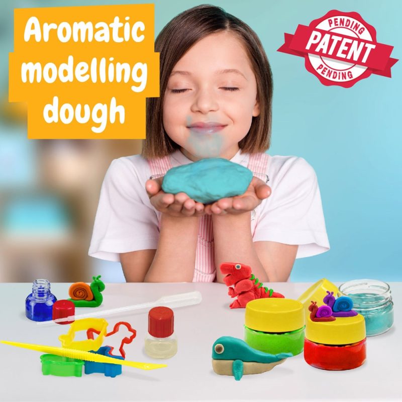 Modeling Dough Factory Kit III. Educational game supplied with a kraft paper gift bag (100 g/m²) - Image 2