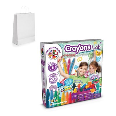 Science4you Crayons Lab kit with shopping bag