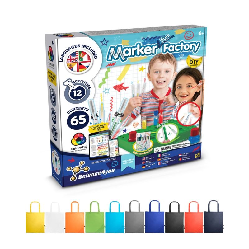 DIY marker factory kit for children, ages 6+