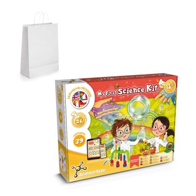 Science kit and gift bag for children aged 4+