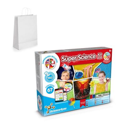 Super Science Kit with experiments and accessories.