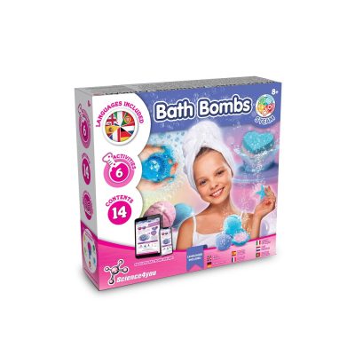 Science4you Bath Bombs kit for children.