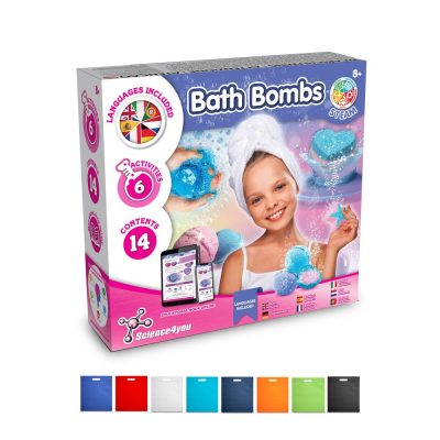 Science4You bath bombs kit for children