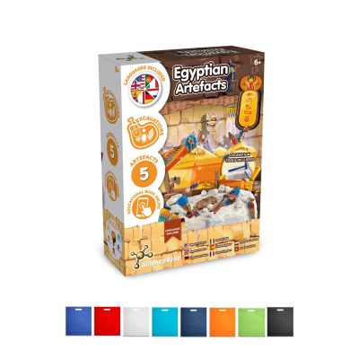 Educational Egyptian artefacts excavation kit for kids.