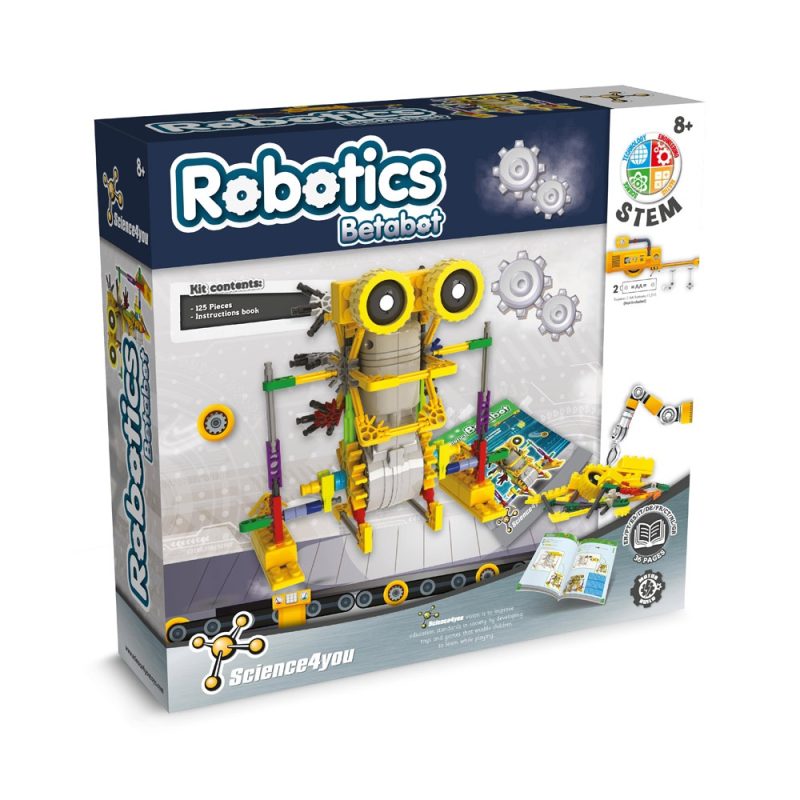 Robotics kit for STEM education, ages 8 and up.