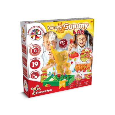Yummy Gummy Lab kit for kids, science experiments.