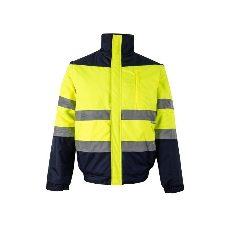 VL JUPITER. Two-tone padded jacket (180g/m²) in polyester (100%), with PU coating - Image 3