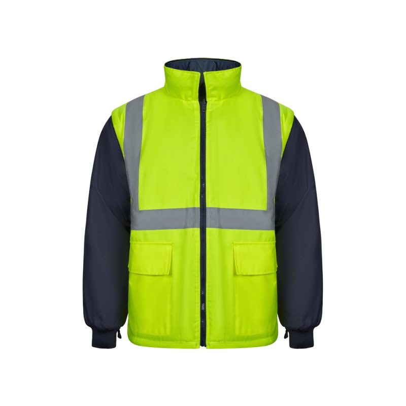VL JUNO. Two-tone 4-in-1 parka (180g/m²), in polyester (100%) with PU coating - Image 4