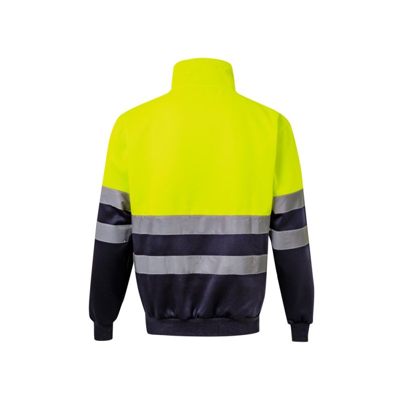 VL THOR LARGE. Two-tone sweatshirt (300g/m²) in polyester fleece (100%) - Image 4