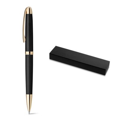 Black and gold pen with box