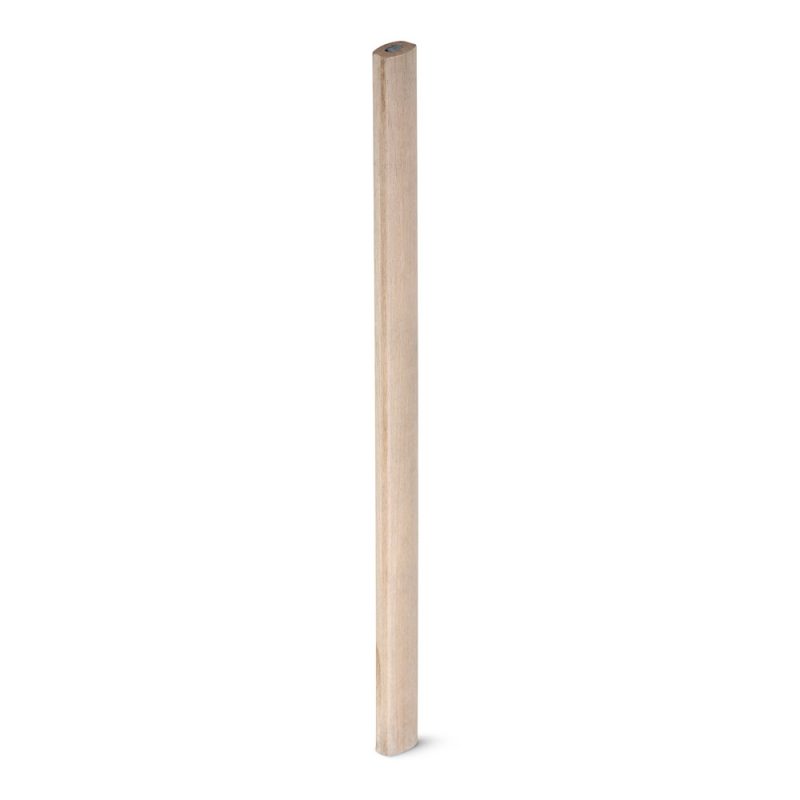 Wooden dowel rod on white background