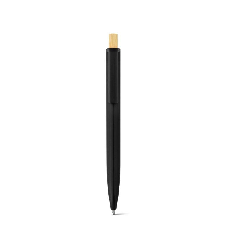 ZARA. Recycled ABS (100% rABS) ballpoint pen with bamboo button - Image 2