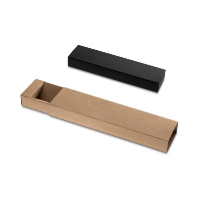 Reusable cardboard and black case packaging