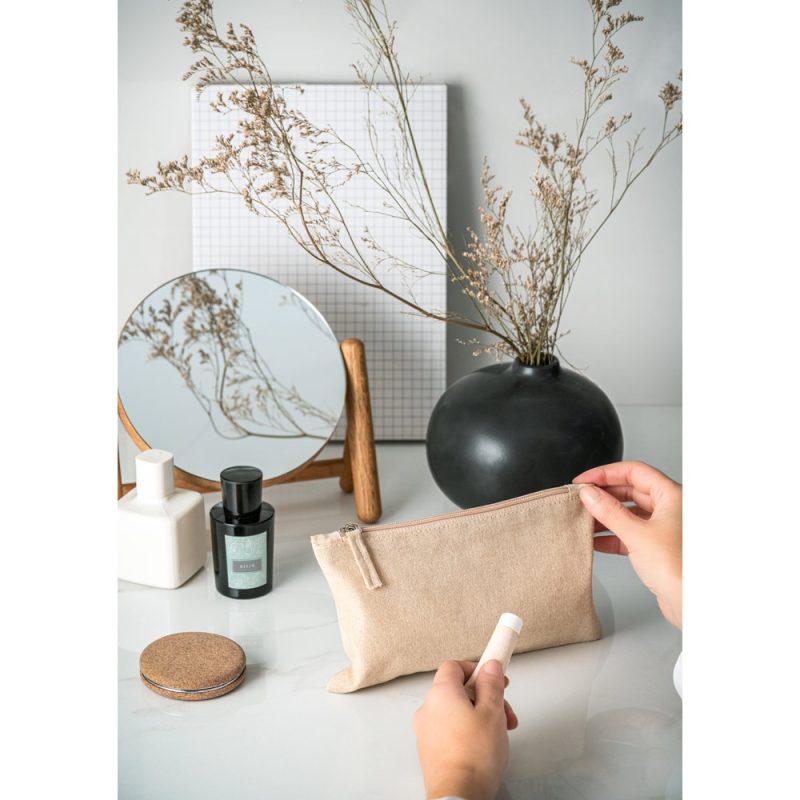 MILLIE. Multifunction bag in recycled cotton (70%) and polyester (30% rPET) (140 g/m²) - Image 3