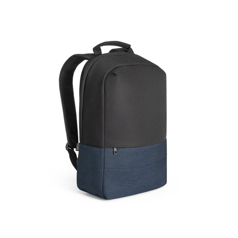 Stylish two-tone backpack with ergonomic design