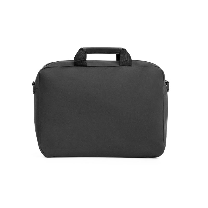 Black laptop bag with handle