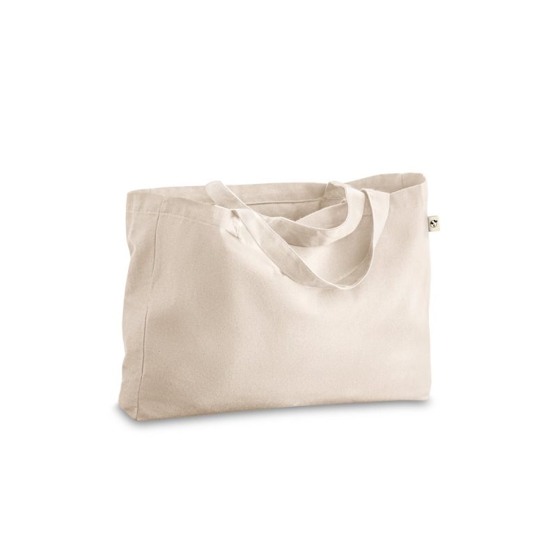 PARMA. Cotton (50%), recycled cotton (30%) and polyester (20% rPET) bag (280 g/ m²) - Image 4