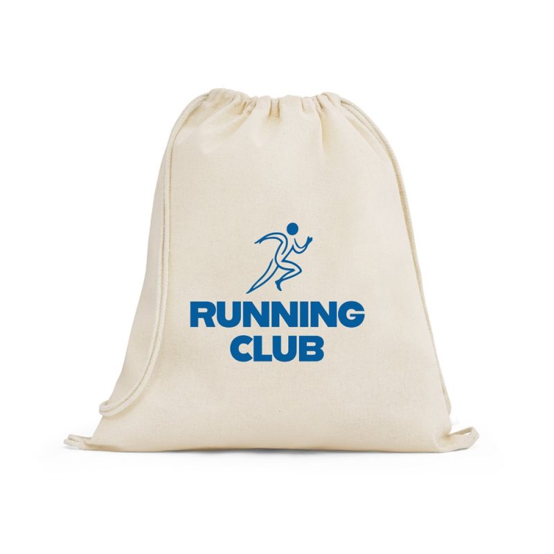 DAHAB. 100% cotton drawstring bag (140 g/m²) - Image 2