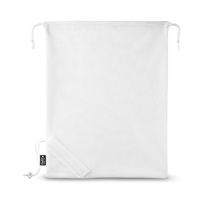 BOLZANO. Foldable bag made of mesh and 190T recycled polyester (100% rPET) - Image 2
