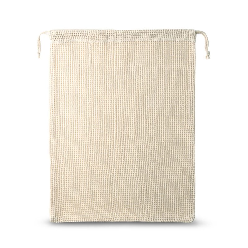 NAPOLI. 100% cotton bag (120 g/m²) with 100% cotton mesh on the front (100 g/m²) - Image 2