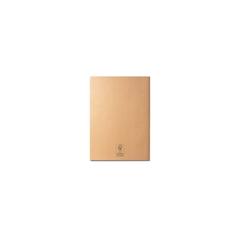 ALCOTT A6. Notepad with cardboard cover (250 g/m²) and plain pages - Image 5