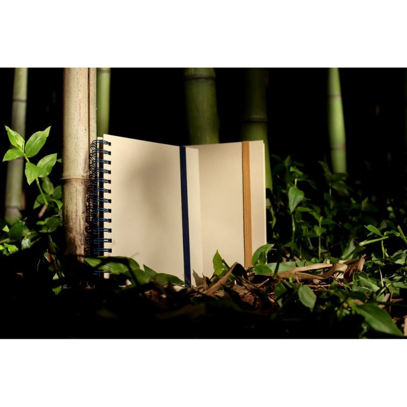 PROUST. A5 notebook with rings, hard cover, made of sugar cane paper (80% sugar cane) with plain pages - Image 2