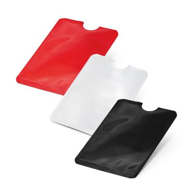 Red, black, white RFID card sleeves