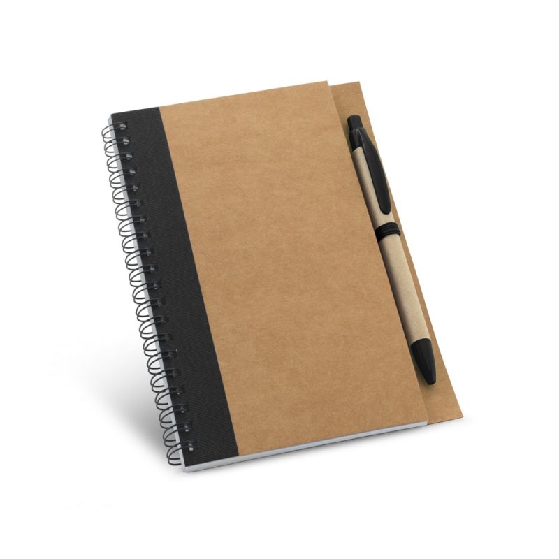 Eco-friendly notebook with pen