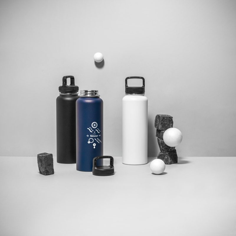 SINNER. 90% recycled stainless steel bottle with a large capacity of up to 1200 mL - Image 3