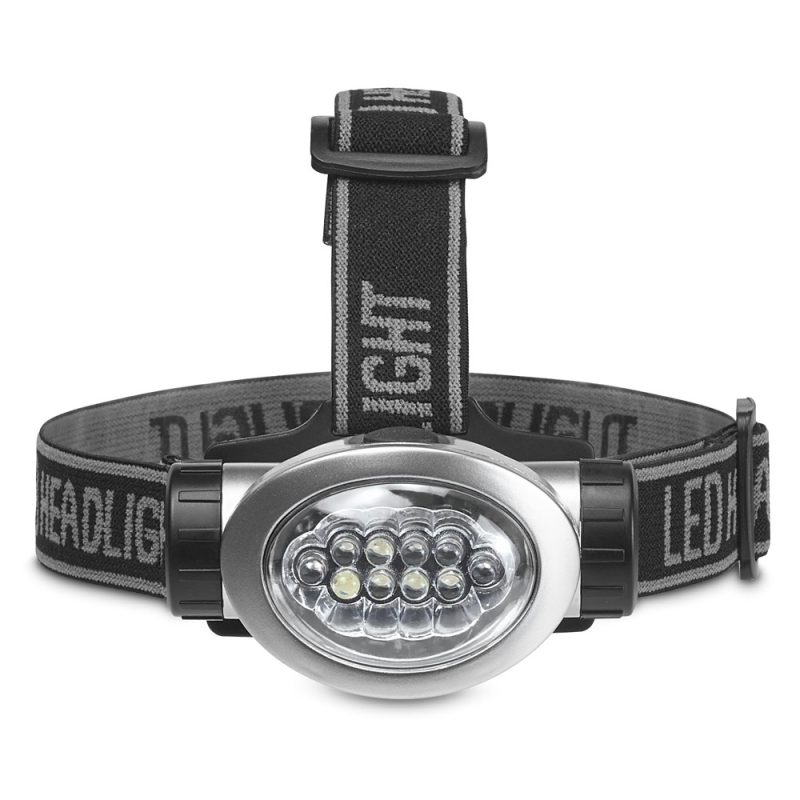 LED head torch with adjustable strap