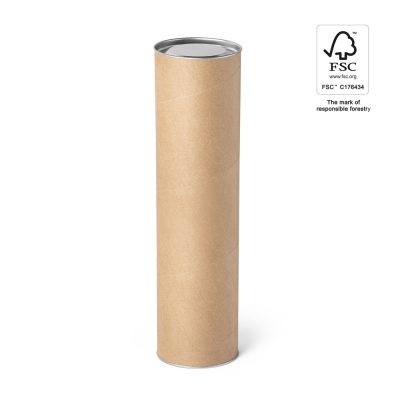 Eco-friendly cardboard tube packaging FSC certified