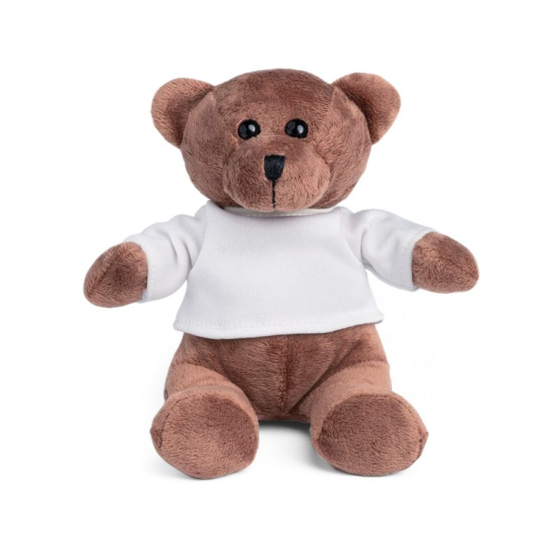 GRIZZLY. Teddy bear plush toy with t-shirt on - Image 2