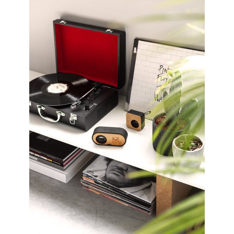 TILLY. Portable 3W speaker with 5h battery life made from bamboo and recycled ABS (100% rABS) - Image 4