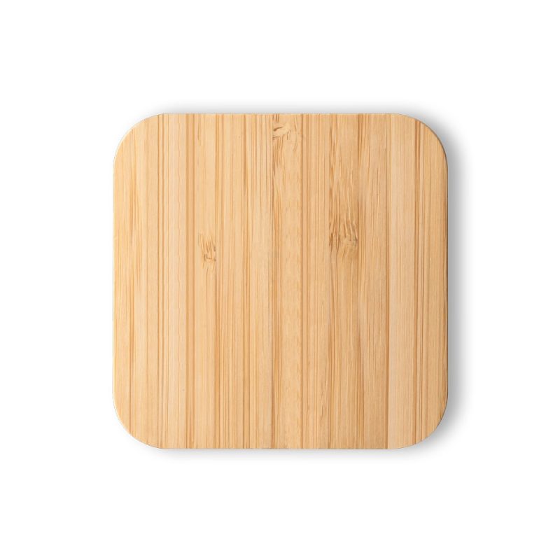 DALTON. Superfast 15W bamboo wireless charger - Image 2