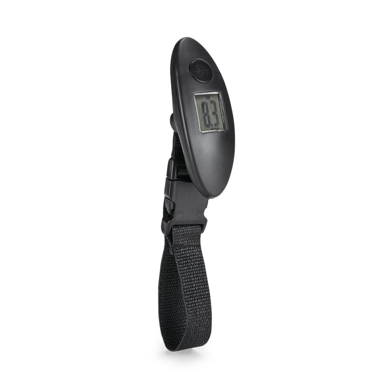 Digital luggage scale with strap and display