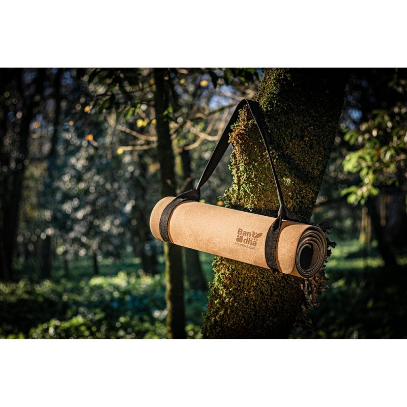 GERES. Exercise mat for yoga made of cork and TPE. Up to 3.7 mm thick - Image 2