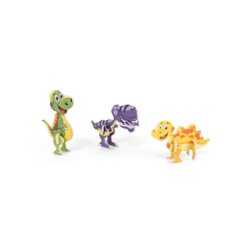 DINOSAURUS. 3D puzzle in paper and EVA in the shape of a dinosaur - Image 3