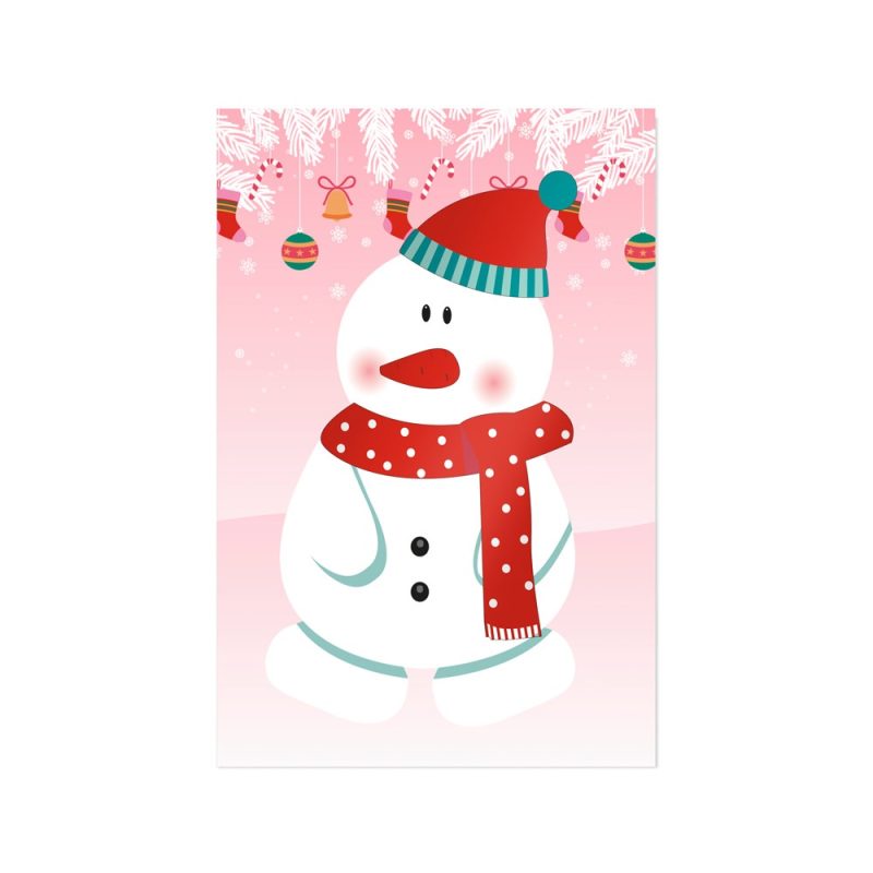 GLIMN. Set of six sheets with Christmas figures and 3 sheets of stickers - Image 4