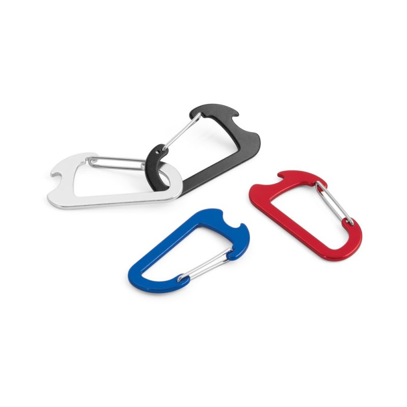 CLOSE. Carabiner with aluminium capsule opener - Image 4
