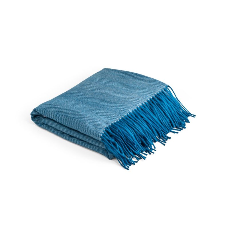 SMOOTH. 100% acrylic blanket with ribbon and personalisation card (270 g/m²) - Image 4