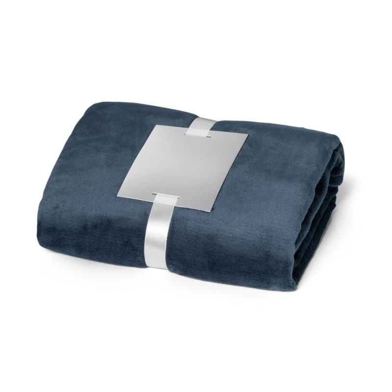 DYLEAF. (240 g/m²) fleece blanket with ribbon wrap and personalisation card - Image 2